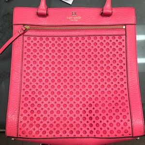 Kate Spade Lynne Perri Lane pink tote